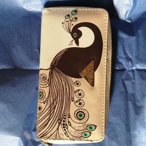 Peacock wallet